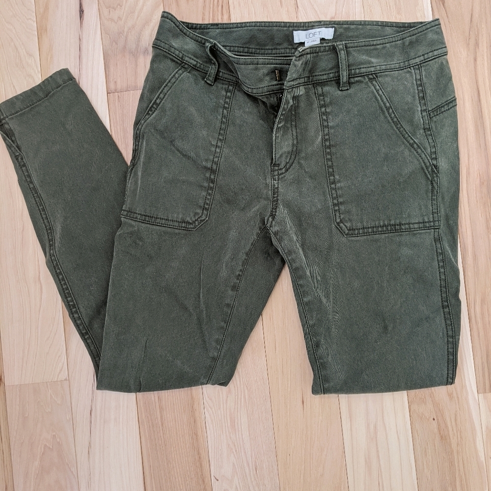 LOFT Stretch Skinny Chinos Size 4P